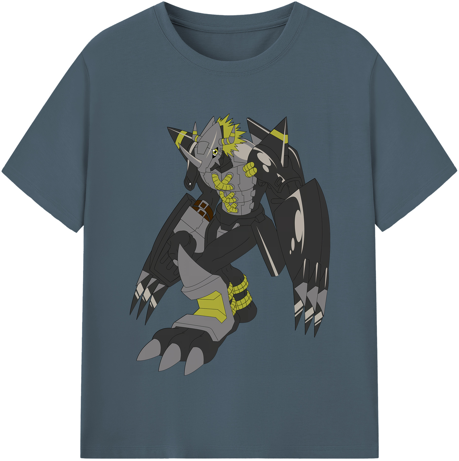 （画像用） Digimon デジタルモンスター/デジモン 綿100％半袖Tシャツ（フロントプリント）